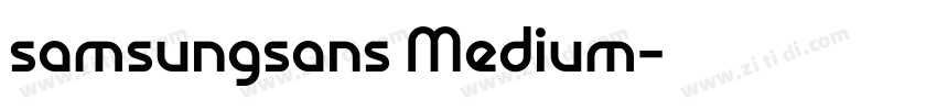 samsungsans Medium字体转换 samsungsans Medium字体转换